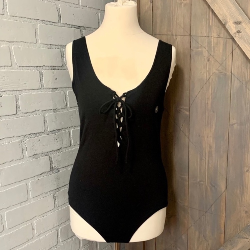 NWT PACSUN lace up bodysuit